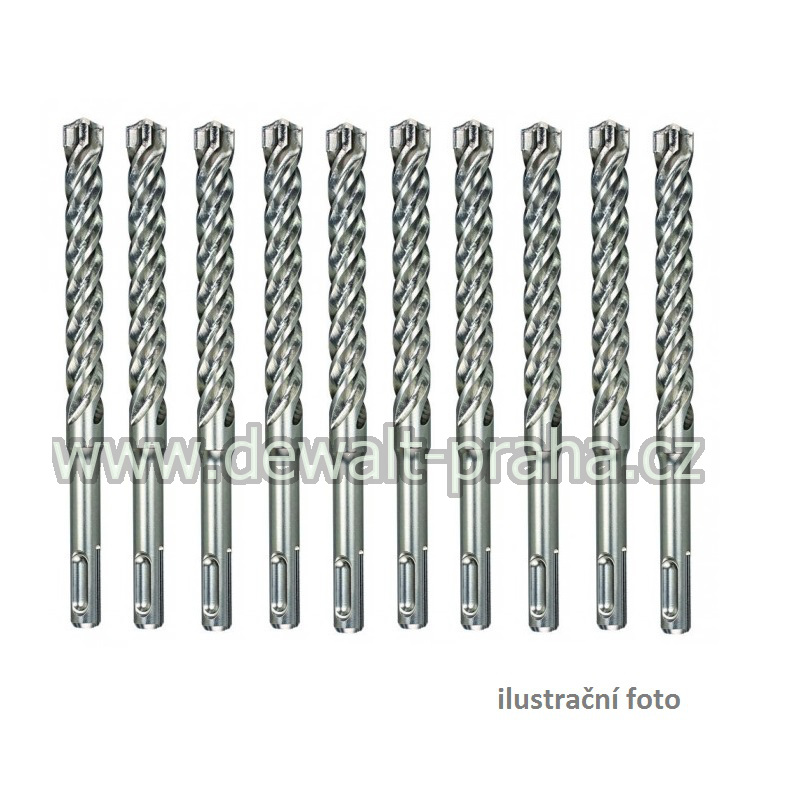 DT8973 DeWALT XLR Vrtáky do betonu SDS Plus čtyřbřitý 14 x 200 mm, 10 kusů 