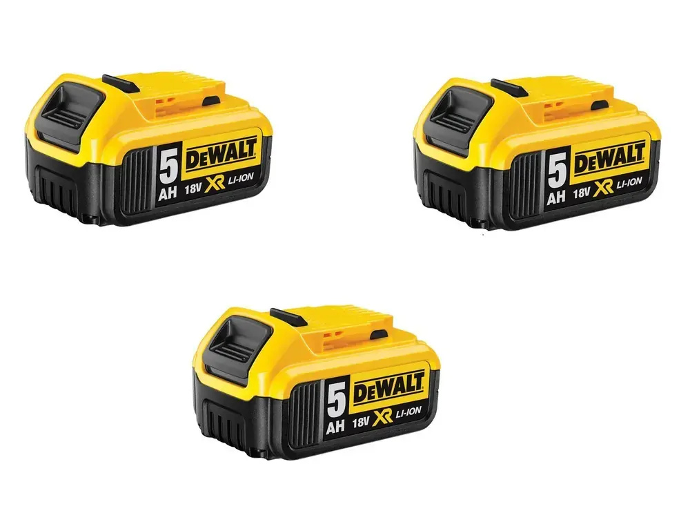 DCB115P3 DeWALT Sada nabíječky a 3x baterií XR Li-Ion 18V 5,0 Ah