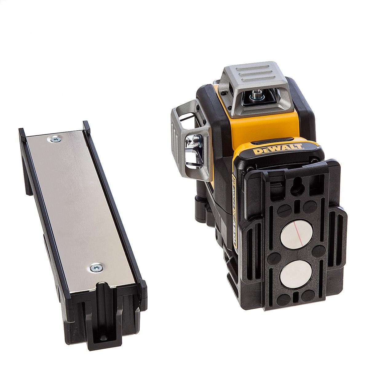 DCE089D1G+P DeWALT Aku křížový laser 360°, s přijímačem DE0892G, zelený paprsek