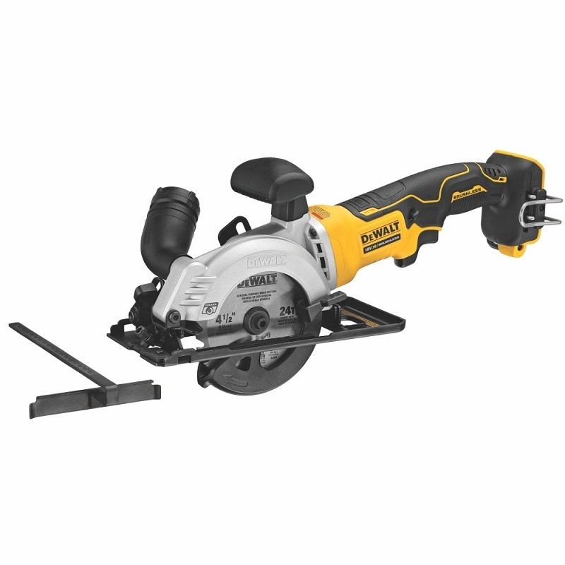 DCS571N DeWALT aku kotoučová pila 115 mm, 18 V, samosatný stroj