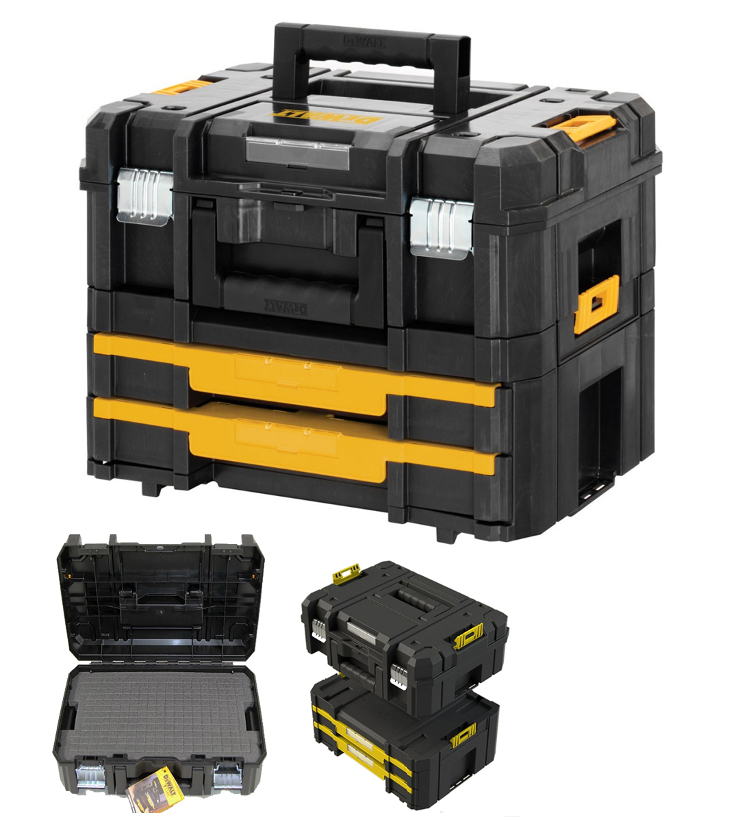 DWST83395-1 DeWALT Sada boxů II a IV TSTAK Box Combo