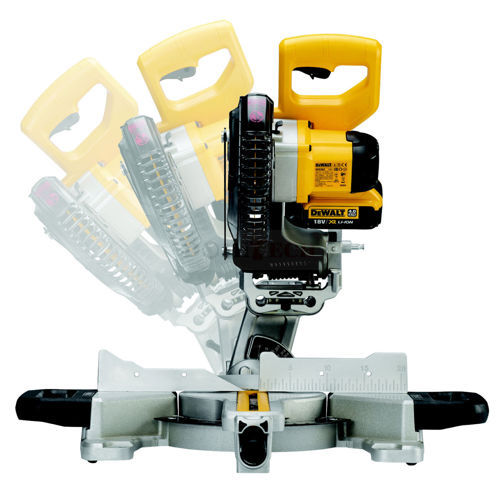Akumulátorová pokosová pila 18V DeWALT DCS365N