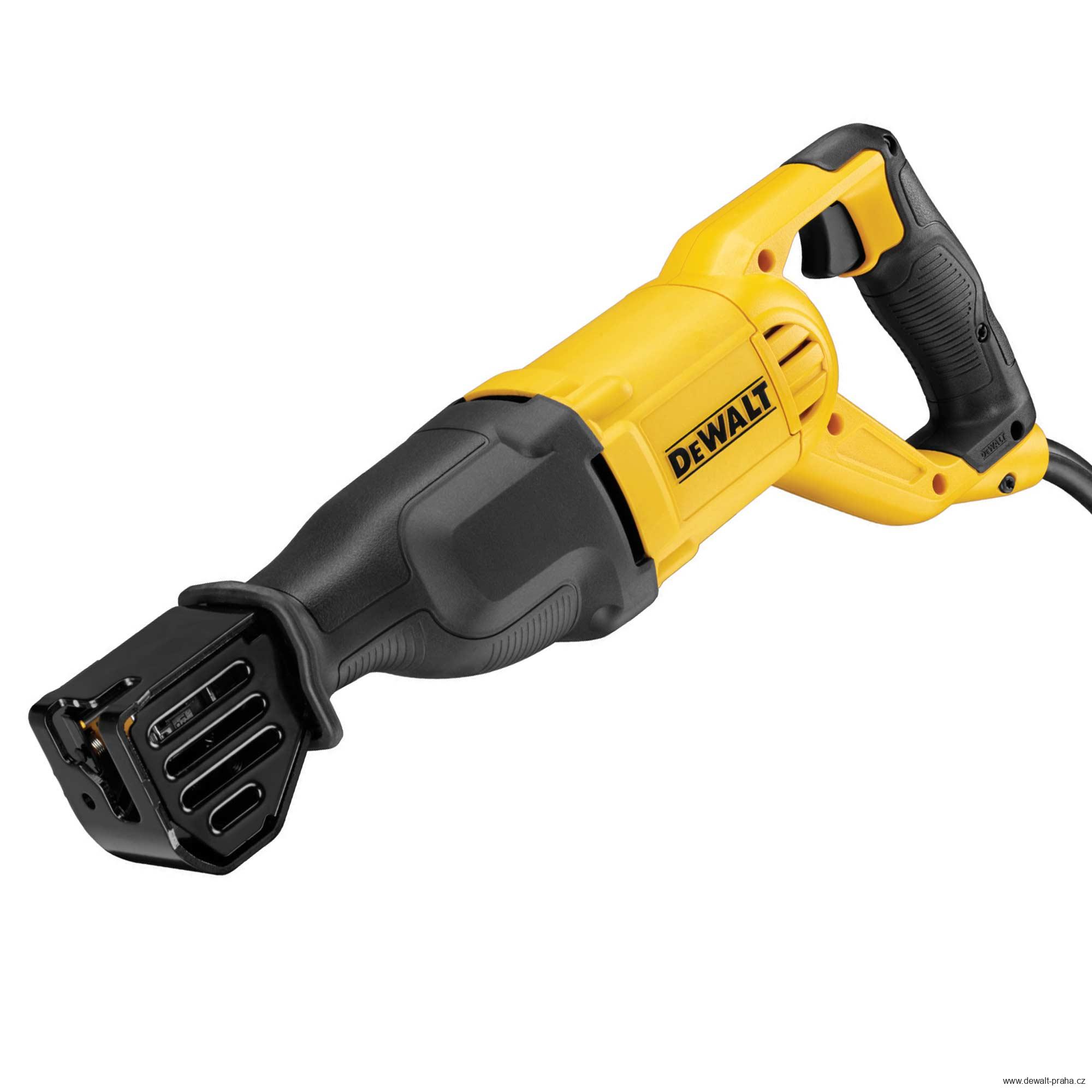 DWE305PK DeWALT Mečová pila se 4násobným nastavením pilového listu 1100W