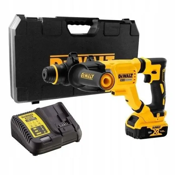 DCH263P1 DeWALT Aku kombinované kladivo XR 18V, 1x 5,0 Ah, kufr