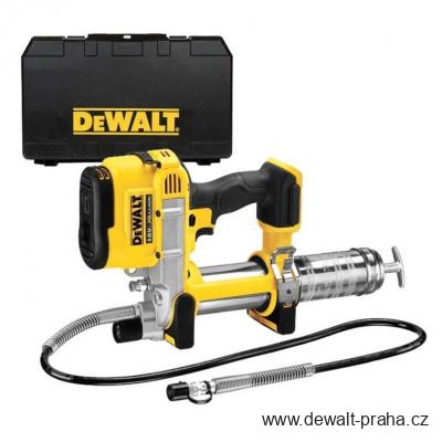 DCGG571NK DeWALT Mazací lis / maznice 18 V XR Li-Ion samostatný stroj v kufru