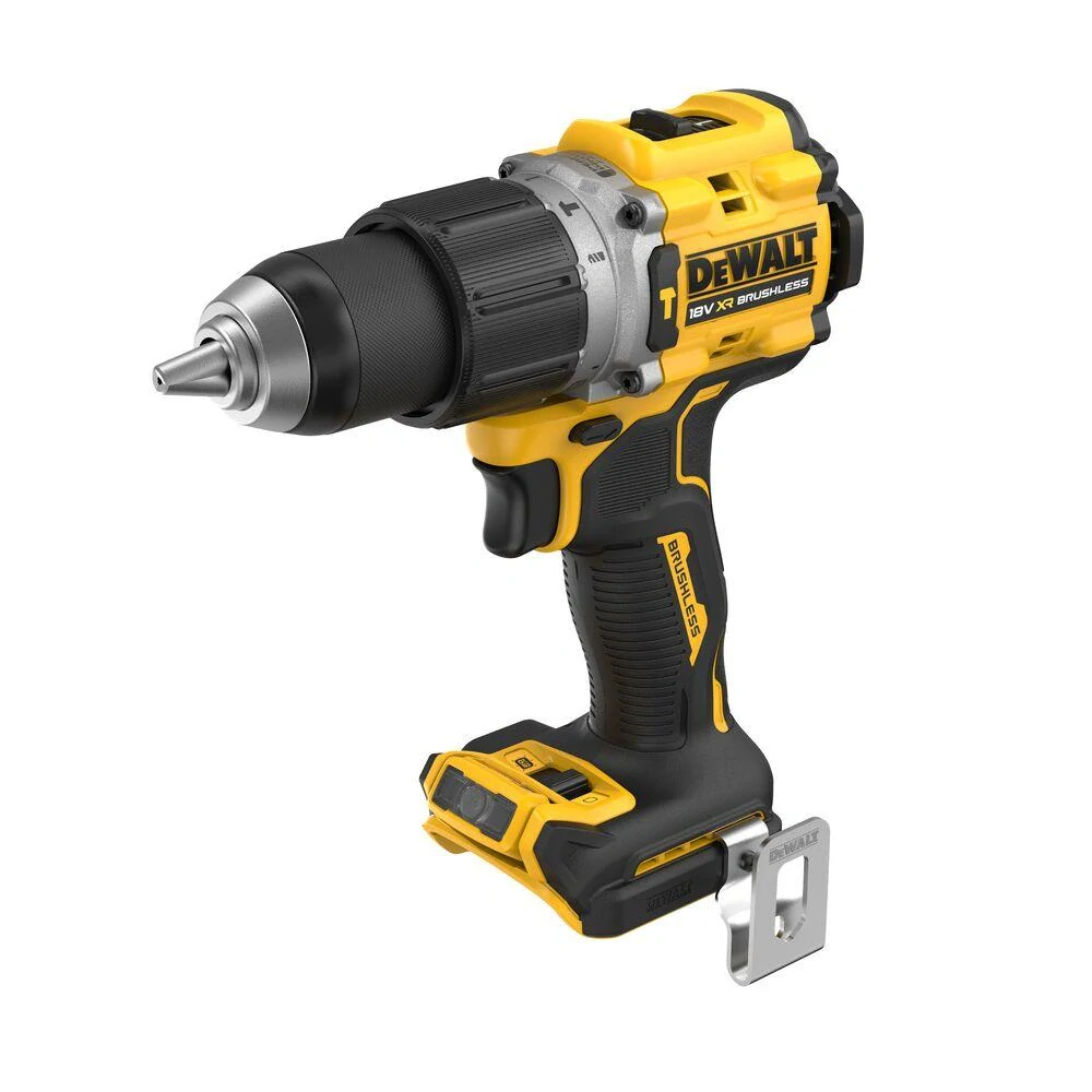 DCD805N DeWalt Bezuhlíková aku příklepová vrtačka 18V XR, samostatný stroj