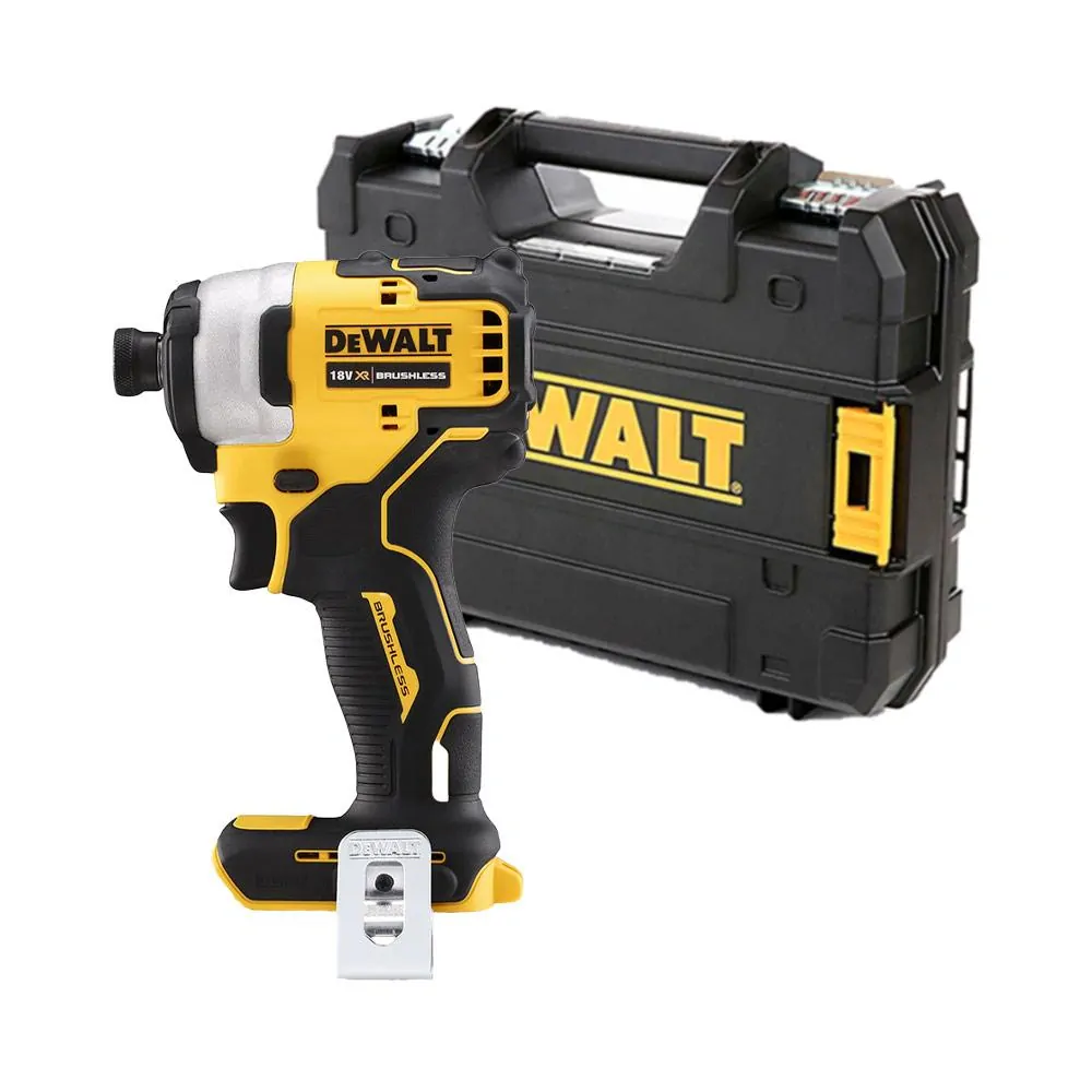 DCF809NT DeWALT Rázový šroubovák 1/4", 190Nm, XR 18V, TSTAK, samostatný stroj