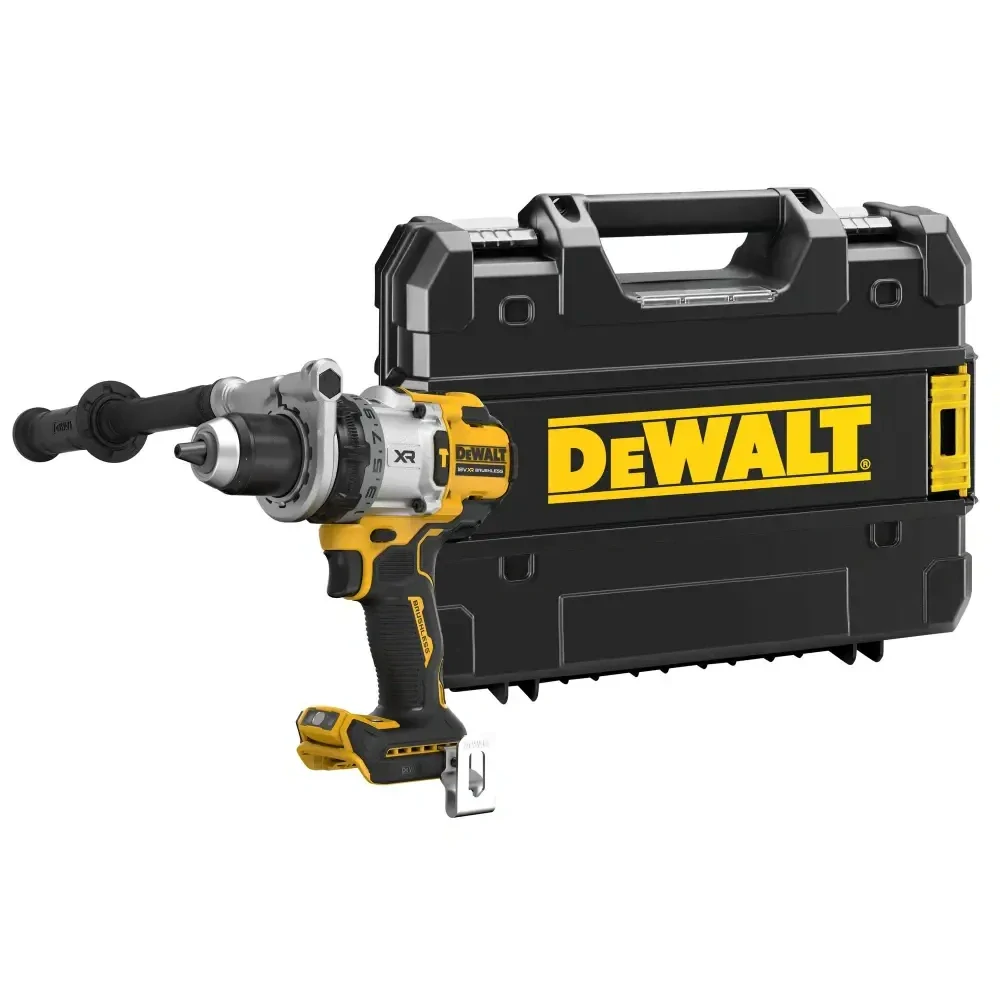 DCD1007NT DeWALT aku bezuhlíková vrtačka s příklepem XRP 18V, samostatný stroj v kufru TSTAK
