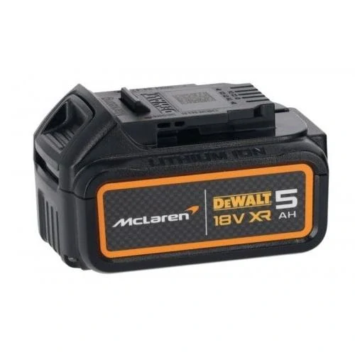 DCB184 Mc DeWALT Baterie / akumulátor Li-Ion 18 V, 5,0 Ah original limitovaná edice McLaren