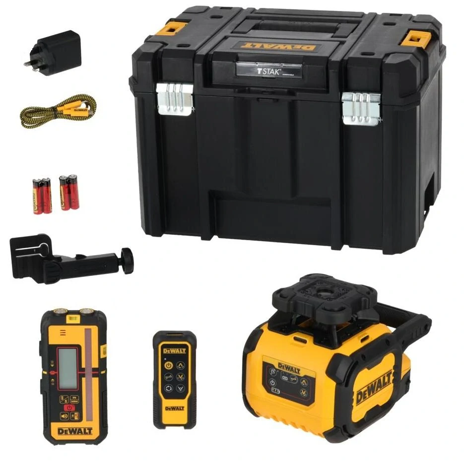 DCLE15211R DeWALT Rotační laser červený s Li-Ion baterií