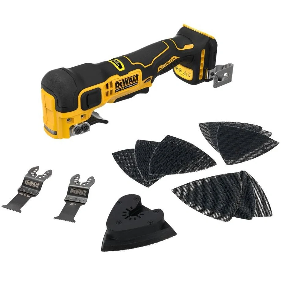 DCS358N DeWALT Aku oscilační multibruska 18V XR, samostatný stroj