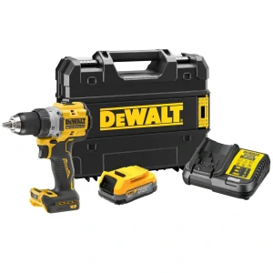DCD800E1T DeWalt Bezuhlíková aku vrtačka XR PowerStack 18 V ,1x 1,7Ah, TSTAK