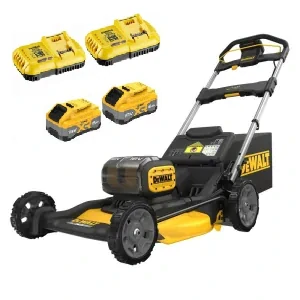 DCMWP134W2 DeWALT Aku 2x 18V sekačka na trávu 53cm, 2x 18V XR Li-Ion 8,0 Ah