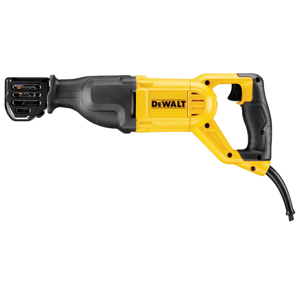 DWE305PK DeWALT Mečová pila se 4násobným nastavením pilového listu 1100W
