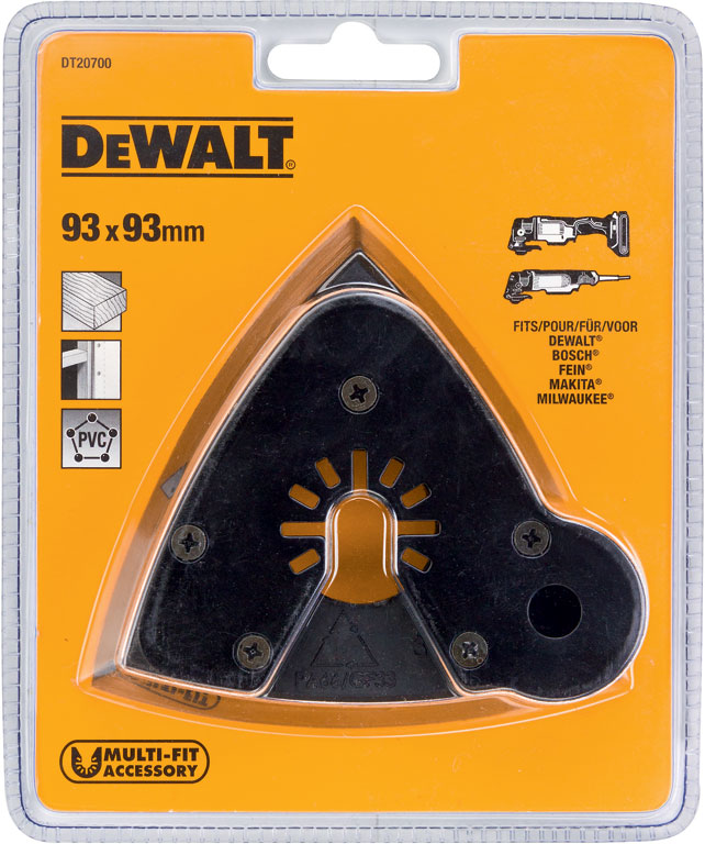 Brusná podložka 93x93mm DeWALT - DT20700