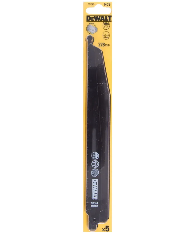 DT2363 DeWALT Pilový plátek 228 mm, na dřevo 5 ks