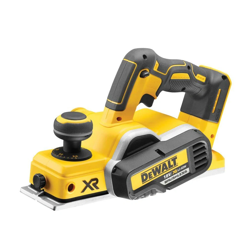 DCP580NT DeWALT Aku bezuhlíkový hoblík 18 V, v kufru TSTAK