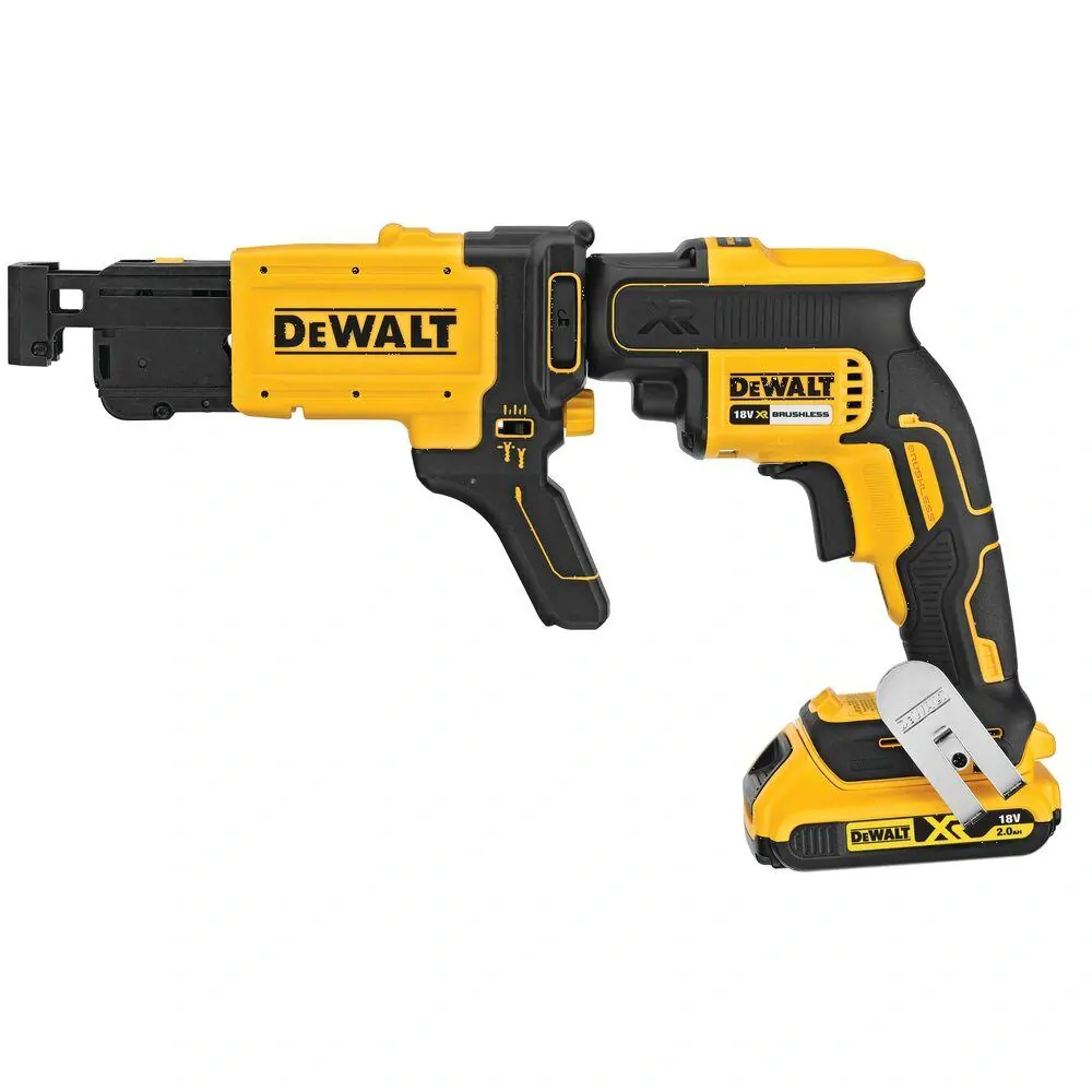 DCF620D2K Bezuhlíkový šroubovák na sádrokarton XR 18 V Li-Ion 2x2,0Ah - DeWALT