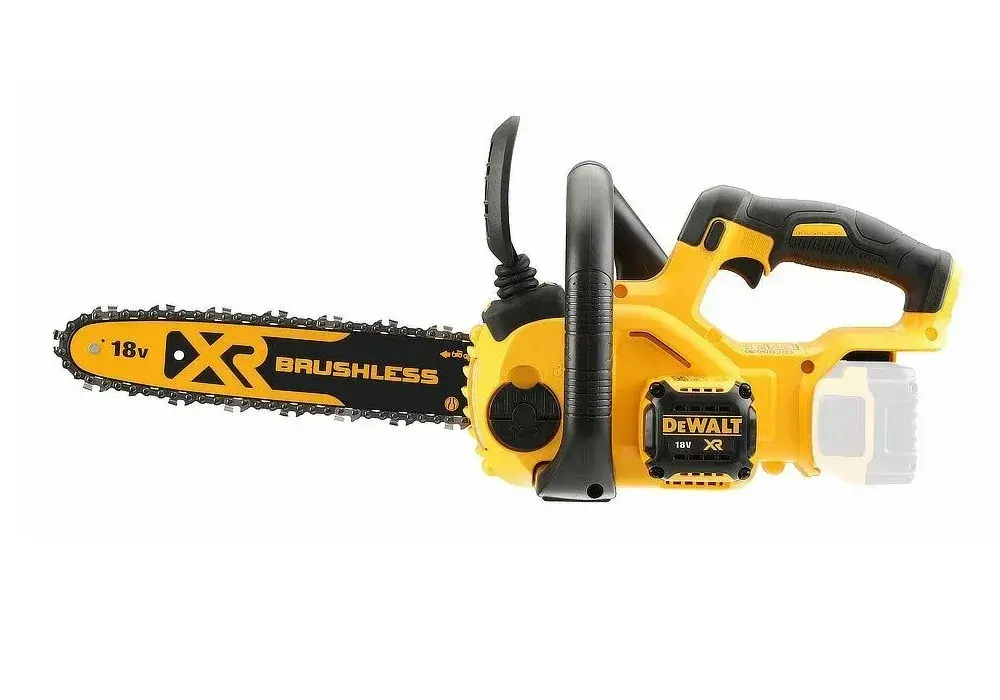 DCM565N DeWALT Aku řetězová pila 18V, 30cm, samostatný stroj