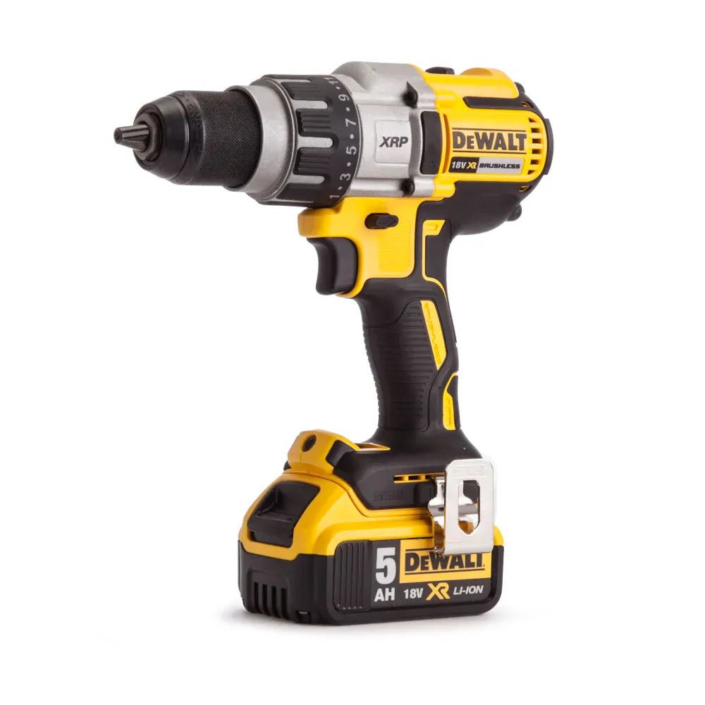 DCD991P2 DeWALT aku bezuhlíková vrtačka XRP 18V, 2x 5,0Ah