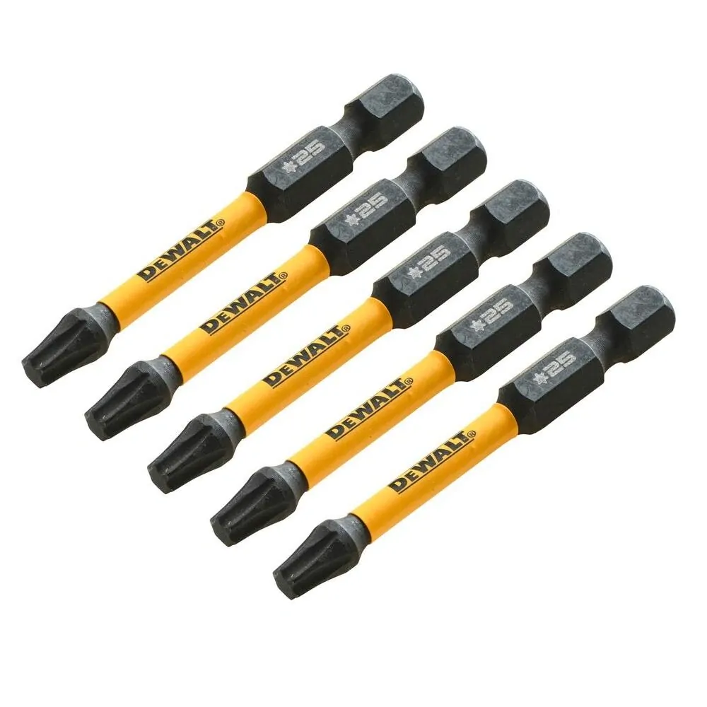 DT7396T DeWALT Sada torzních šroubovacích bitů 5 ks Torx T25 57mm FLEXTORQ, EXTREME