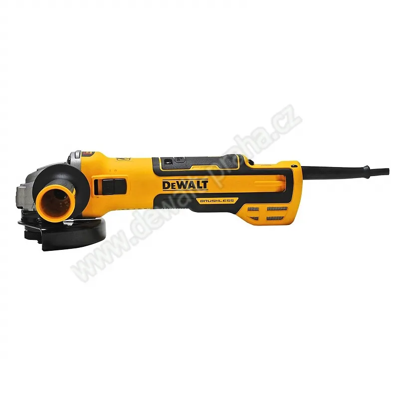 DWE4357 DeWALT Úhlová bruska bezuhlíková 125 mm, 1700 W, regulace otáček
