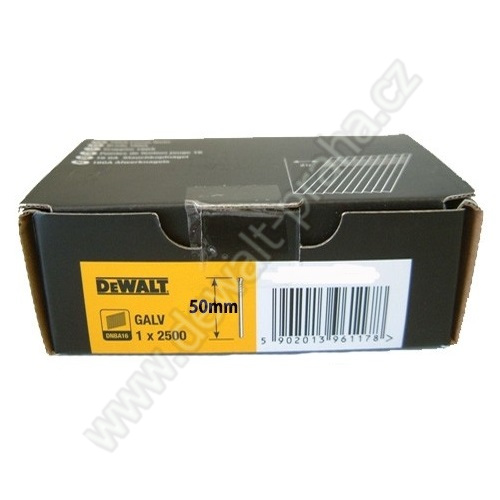 DNBA1650GZ DeWALT Hřebíky pozinkované 50 mm pro DCN660 2500ks