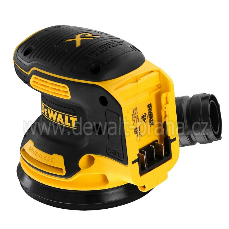 DCW210N DeWALT Aku excentrická bruska 125mm 18V samostatný stroj