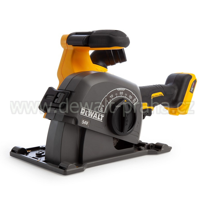 DCG200NT DeWALT Aku drážkovačka do zdiva bezuhlíková 54V Flexvolt, TSTAK, samostatný stroj