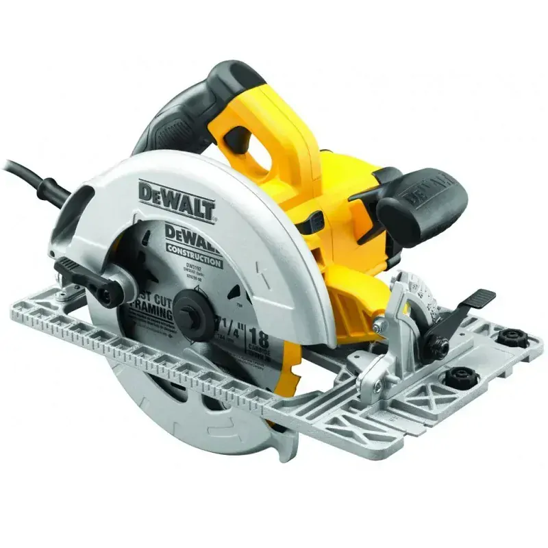 DWE576K R +DWS5022 DeWALT Kotoučová pila v kufru s 1,5m Vodící lištou 