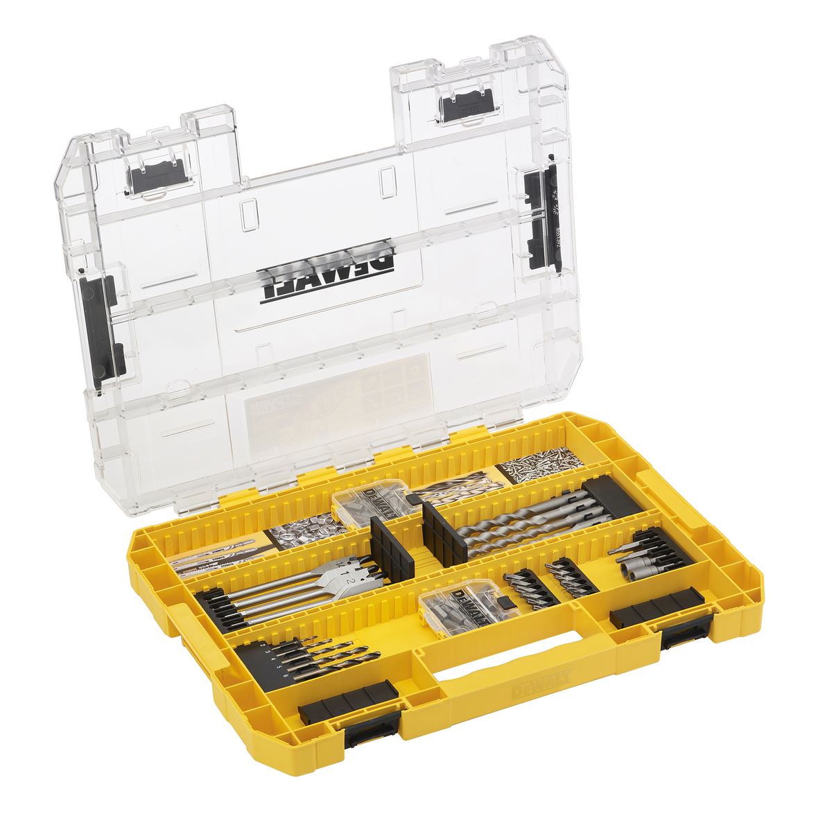 DT70763 DeWALT 85 dílná sada vrtáků a bitů