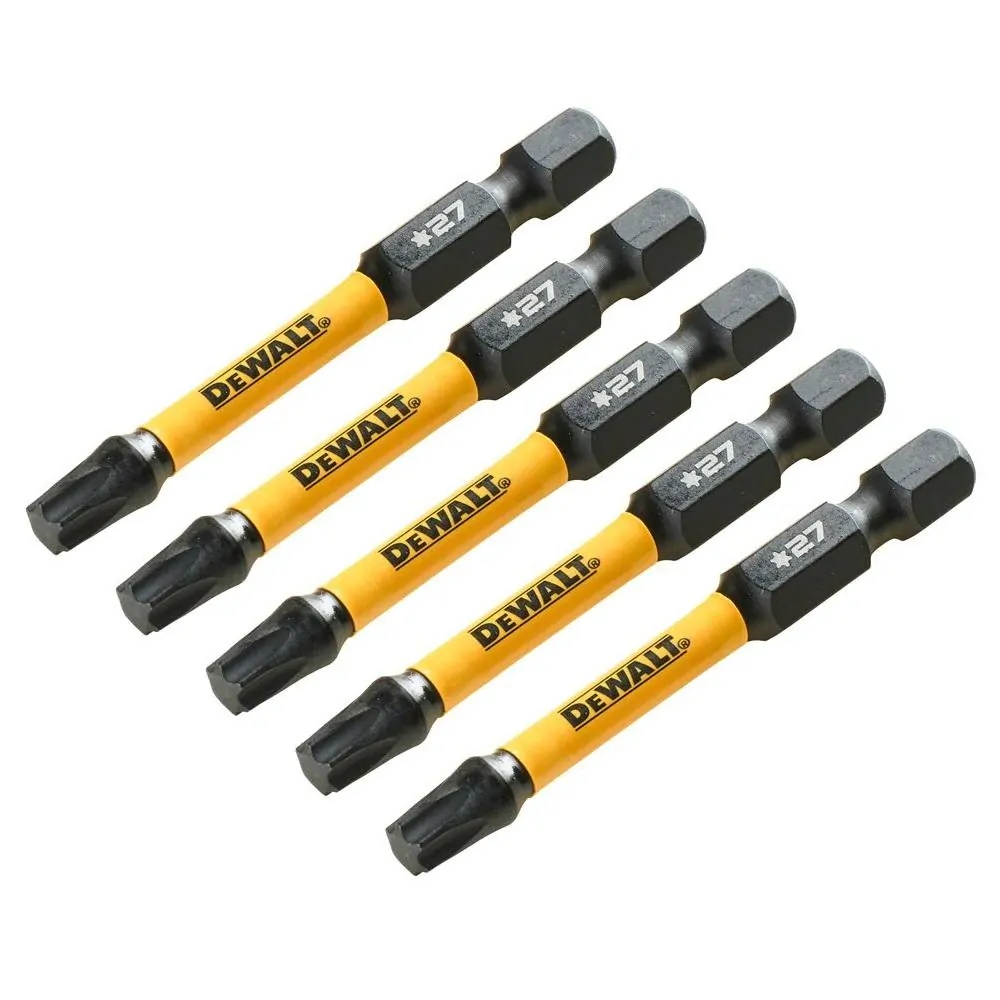 DT7397T DeWALT Sada torzních šroubovacích bitů 5 ks Torx T27 57mm FLEXTORQ, EXTREME