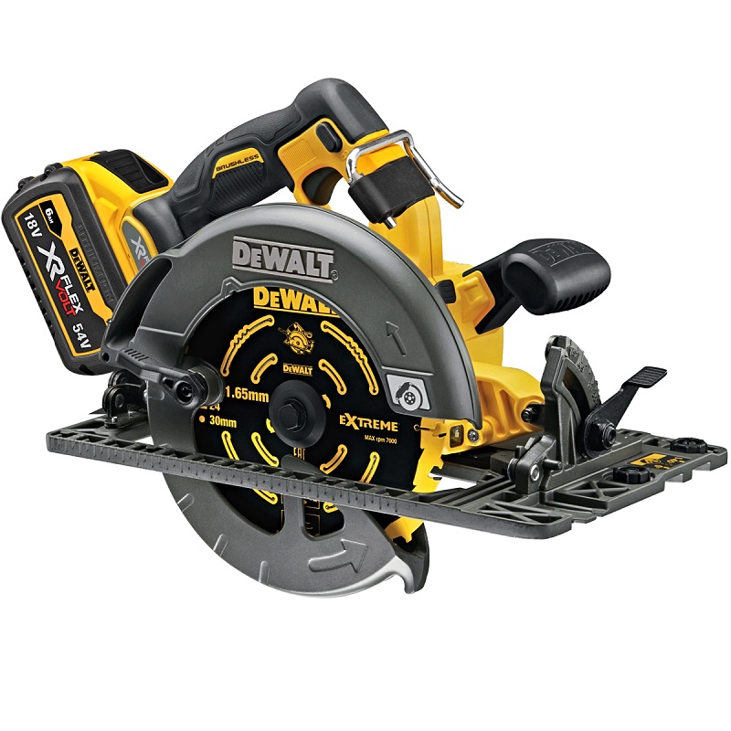 DCS579T2 DeWALT Aku kotoučová pila FlexVolt 54V 2x 6,0Ah, TSTAK