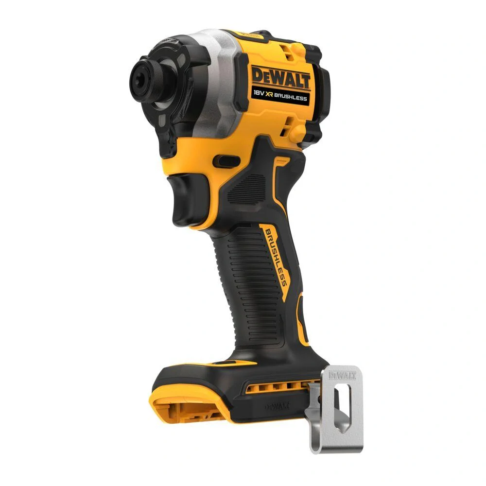 DCF850N DeWALT Aku bezuhlíkový rázový utahovák 1/4 18V, samostatný stroj