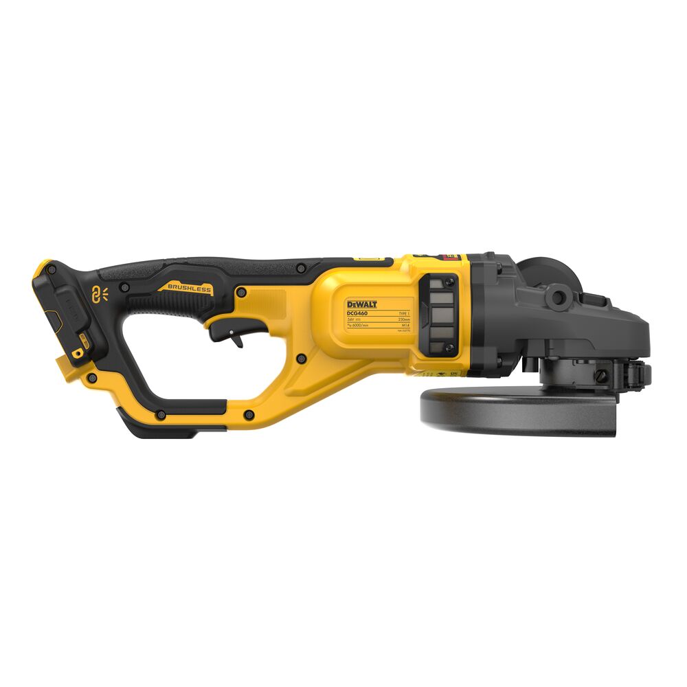 DeWALT DCG460N 54V AKU FLEXVOLT úhlová bruska 230mm, samostatný stroj