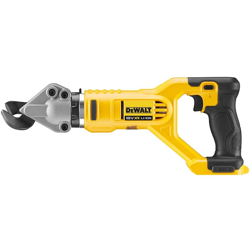 DCS496N DeWALT Aku nůžky na plech s otočnou hlavou 18V XR, samostatný stroj 