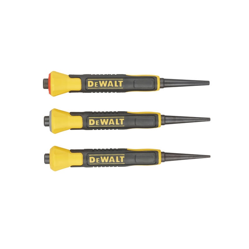 DWHT0-58018 DeWALT 3dílná sada průbojníků