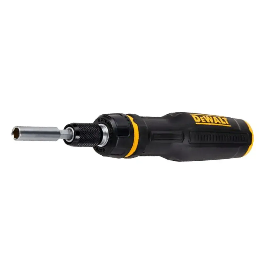 DWHT68001-0 DeWALT Teleskopický šroubovák s ráčnou FULLFIT, včetně šroubovacích nástavců, 10dílná sada