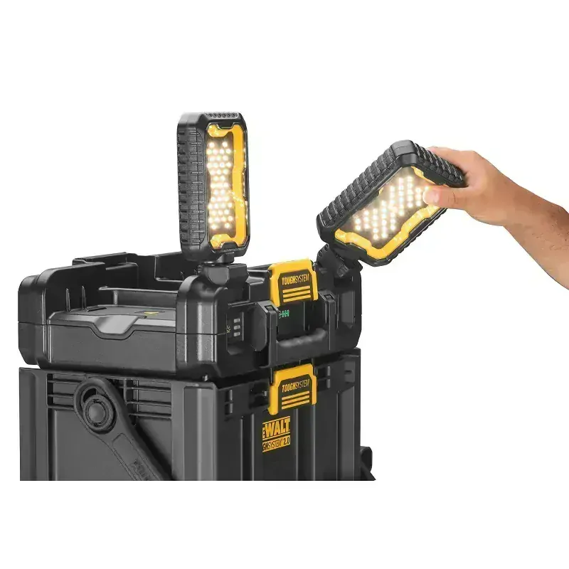 DWST08061-1 DeWALT Aku nastavitelné pracovní světlo s úložným prostorem TOUGHSYSTEM 2.0