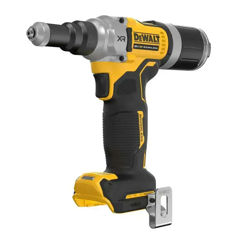 DCF414NT DeWALT Aku nýtovací kleště 18V XR pro nýty od 4.8 mm do 6.4 mm, samostatný stroj
