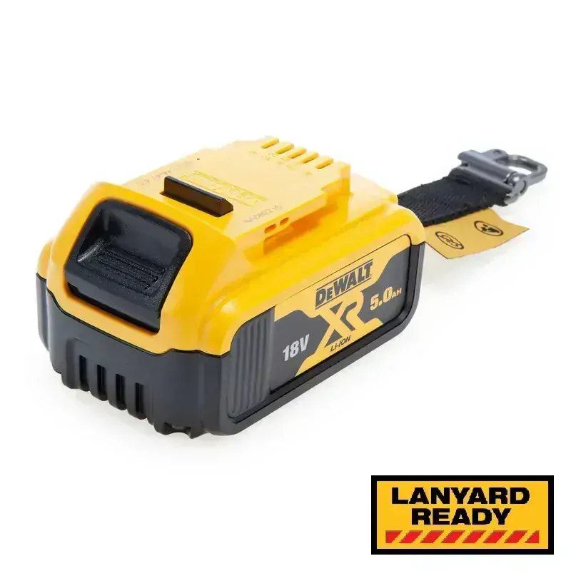 DCB184LR DeWALT Baterie / akumulátor XR Li-Ion 18 V, 5,0 Ah, LANYARD READY original