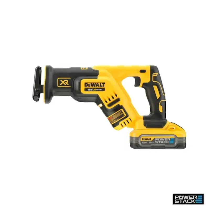 DCS367H2T DeWALT Aku mečová pila, bezuhlíková, 18V XR 2x 5,0 Ah POWERSTACK, TSTAK