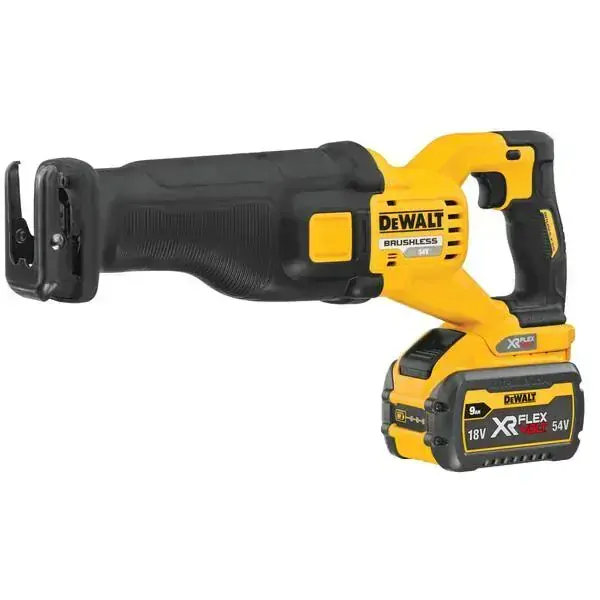 DCS389X2 DeWALT Aku mečová pila, bezuhlíková, 54V XR FLEXVOLT 2x 9.0Ah, v kufru TSTAK