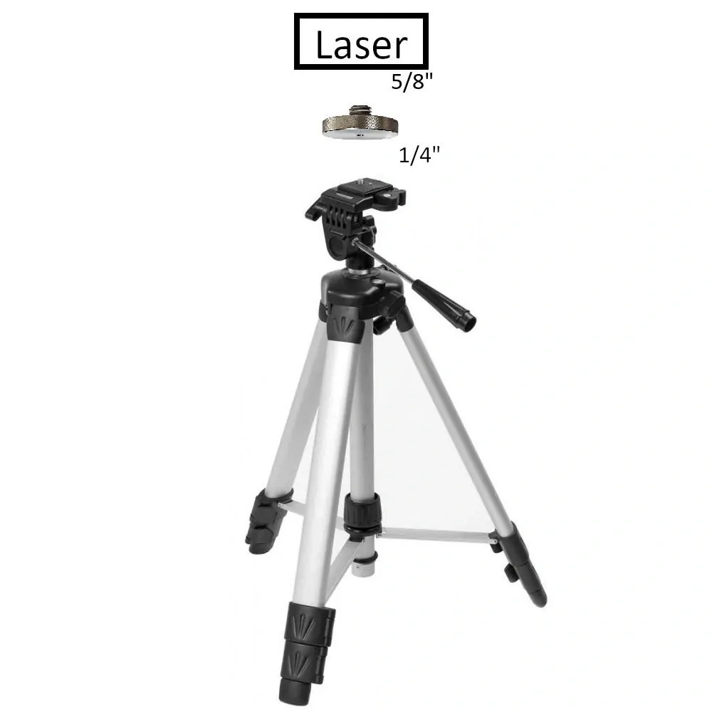 1-77-128 Adaptér 1/4" - 5/8" pro připevnění laseru ke stativu STANLEY®