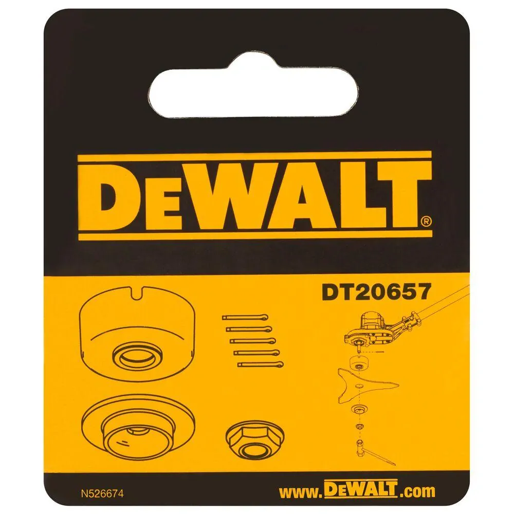 DT20657 DeWALT Sada adaptérů pro křovinořez DCM571