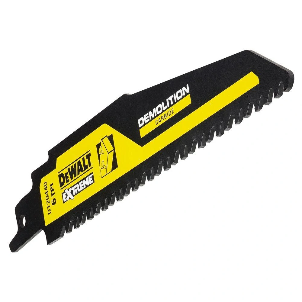 DT20440 DeWALT EXTREME Karbidový demoliční pilový list na dřevo s hřebíky, 152 mm