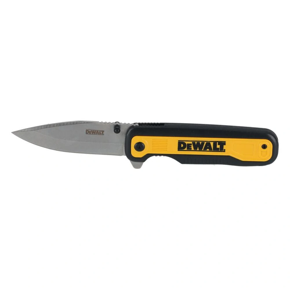 DWHT10993-0 DeWALT Skládací kapesní nůž s pevnou čepelí 82mm
