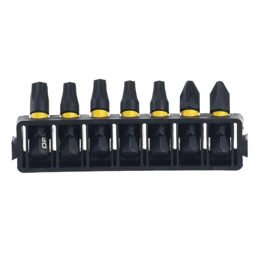 DT70810 DeWALT sada torzních bitů PH, PZ, Torx 25mm FLEXTORQ, 7ks v liště do ToughCase