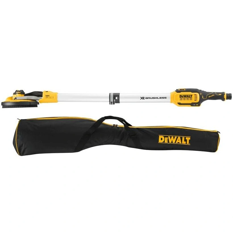 DCE800NB DeWALT aku bruska na sádrokartony 225 mm, 18V, samostatný stroj v brašně