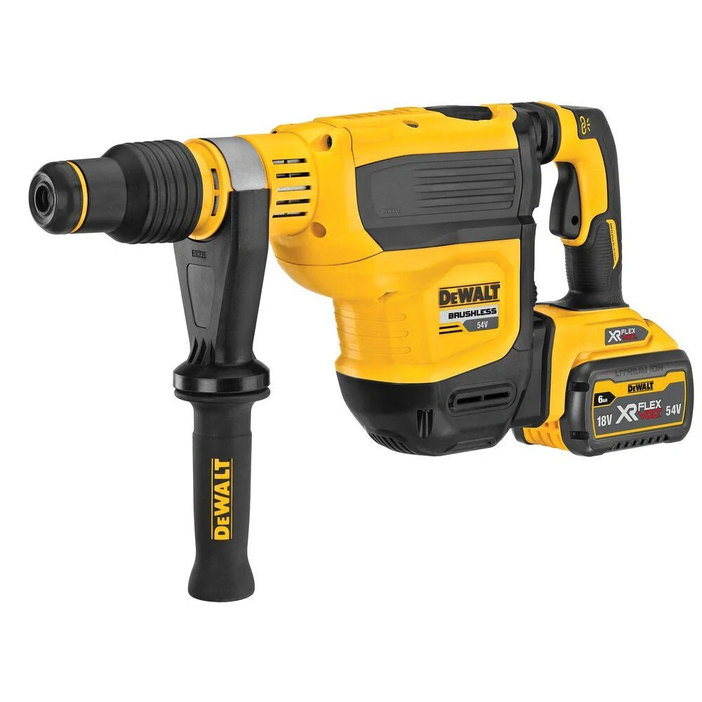 DCH614X2 DeWALT Aku kombinované kladivo SDS-Max, 6,8kg, 10,5 J, 2x 9.0Ah 54V FLEXVOLT